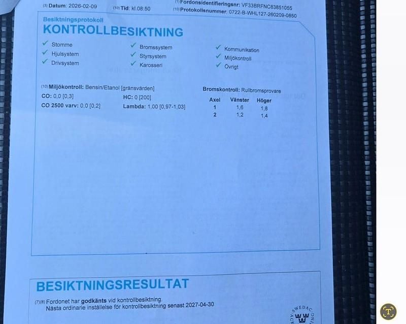 Begagnad Peugeot 307 136 HK (100 kW) 2005