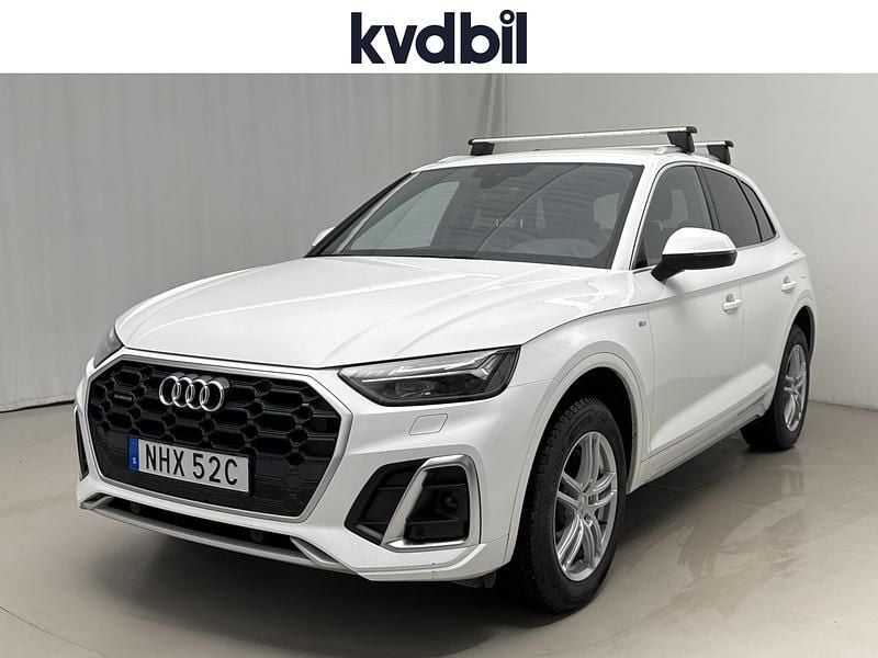 Vit Begagnad 2021 Audi Q5 S-Line SUV | 369 000 kr (Superpris) - Bild 1/3