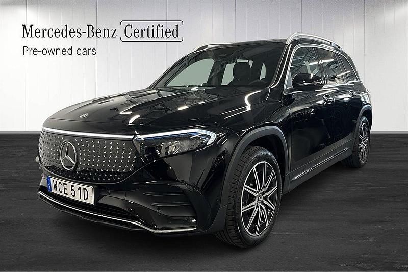 Svart Begagnad 2026 Mercedes EQB300 SUV | 579 800 kr (Dyr) - Bild 1/3