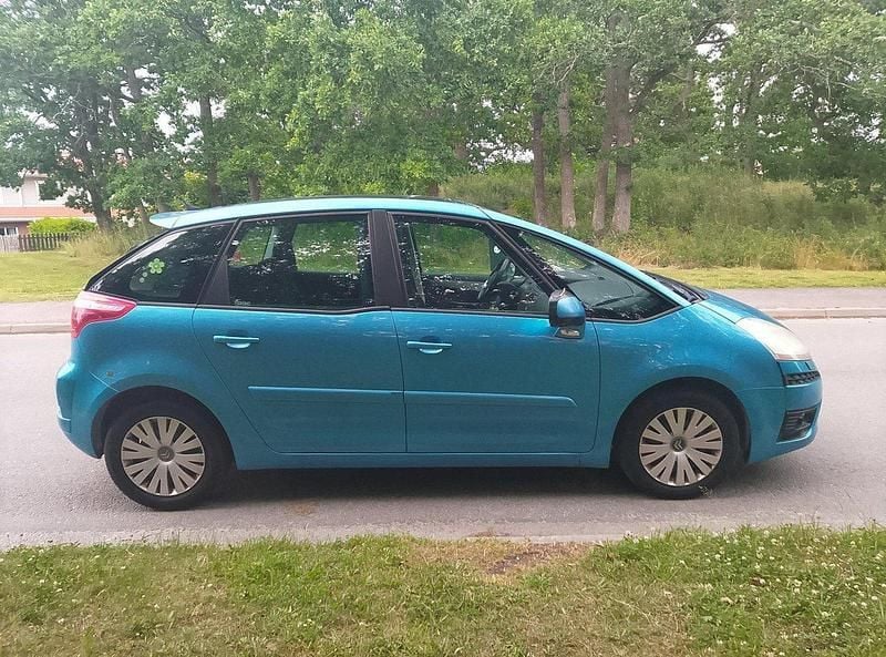Blå Begagnad 2007 Citroën C4 Picasso Minibuss | 20 000 kr (Marknadspris) - Bild 1/4