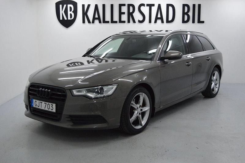 Grå Begagnad 2013 Audi A6 Comfort Kombi | 124 900 kr (Marknadspris) - Bild 1/4