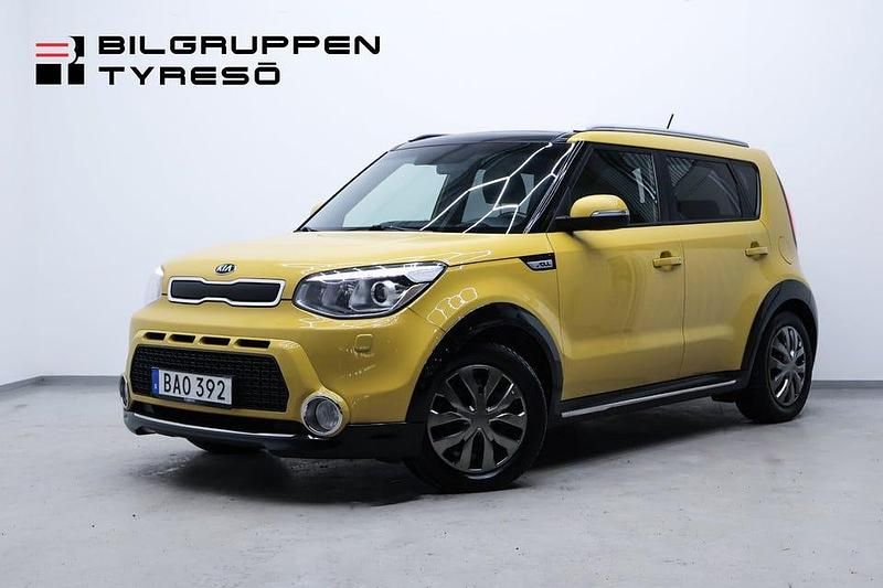 Gul Begagnad 2015 Kia Soul SUV | 69 900 kr (Marknadspris) - Bild 1/4