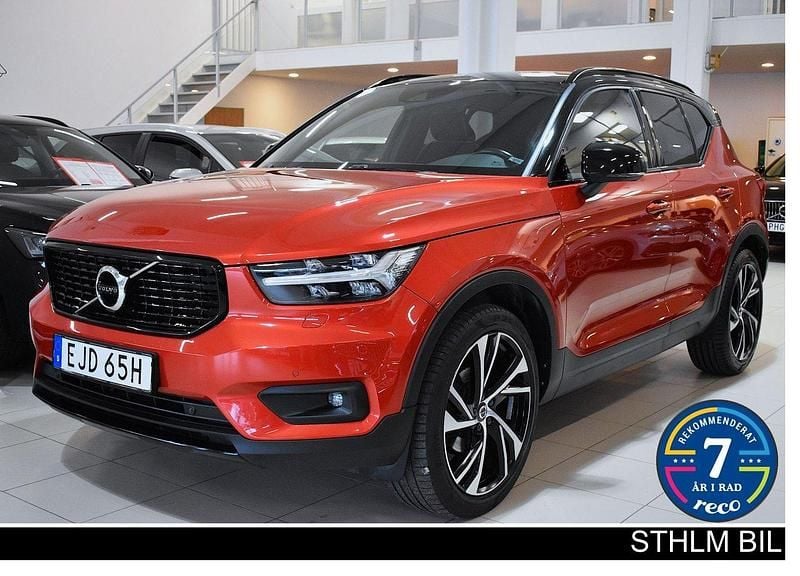 Röd Begagnad 2019 Volvo XC40 R-Design SUV | 319 000 kr (Dyr) - Bild 1/4