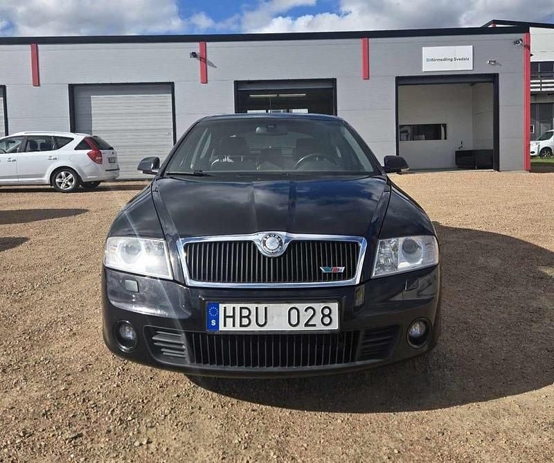 Begagnad Skoda Octavia RS 200 HK (147 kW) 2008 Svart Halvkombi