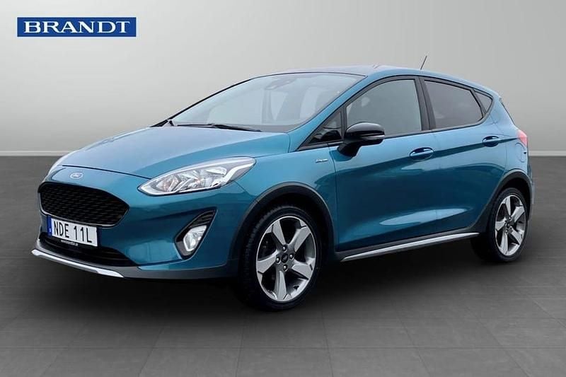 Begagnad Ford Fiesta Active 101 HK (74 kW) 2019 Blå Halvkombi