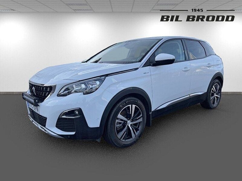 Vit Begagnad 2020 Peugeot 3008 Allure SUV | 329 900 kr - Bild 1/4
