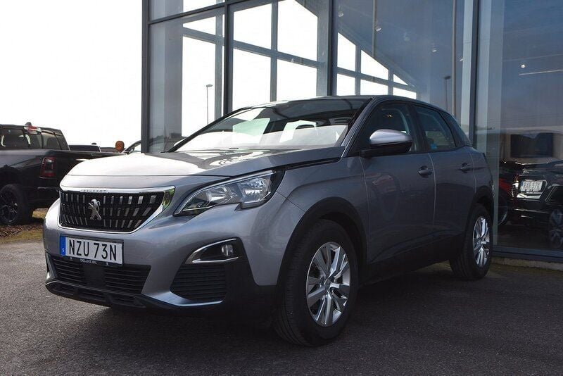 Grå Begagnad 2019 Peugeot 3008 Active SUV | 159 900 kr (Bra pris) - Bild 1/4