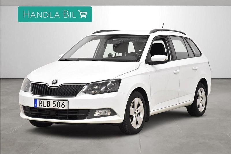 Vit Begagnad 2017 Skoda Fabia Style Halvkombi | 94 800 kr (Lite dyr) - Bild 1/4