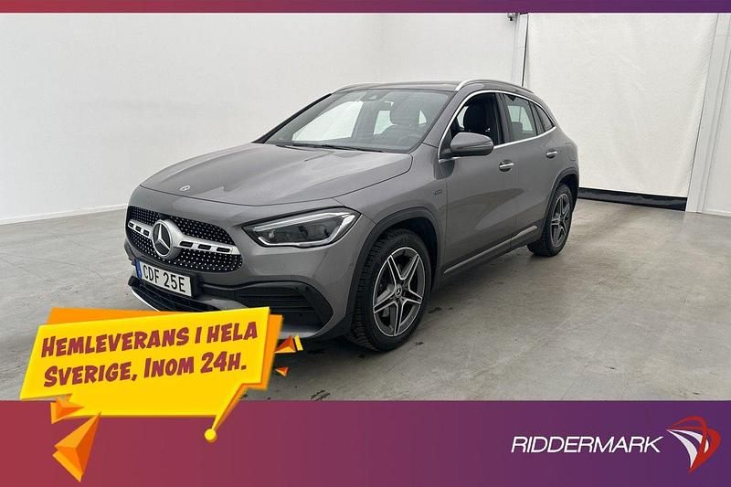 Mörkgrå (mgrå) Begagnad 2020 Mercedes GLA250 AMG SUV | 364 800 kr (Marknadspris) - Bild 1/3