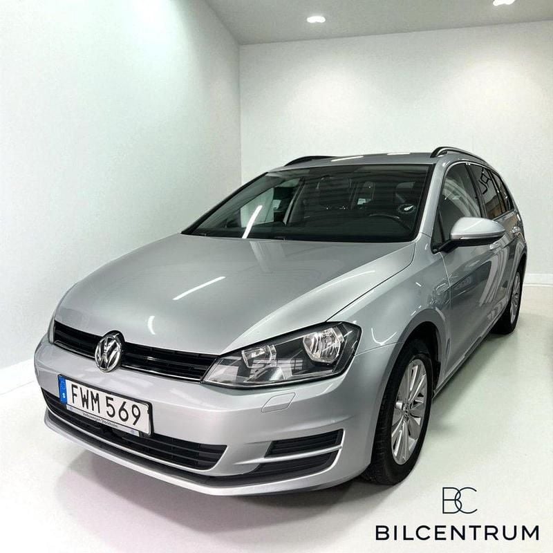 Silver Begagnad 2015 VW Golf VII Kombi | 84 900 kr (Marknadspris) - Bild 1/4