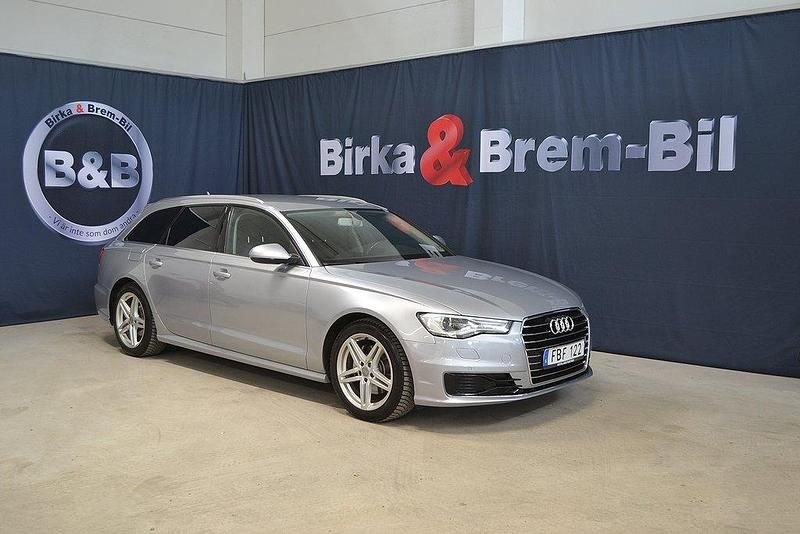 Silver Begagnad 2015 Audi A6 Sport Kombi | 189 900 kr (Marknadspris) - Bild 1/4