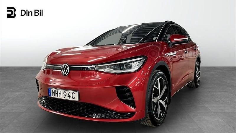Begagnad VW ID.4 GTX 250 kW (340 HK) 2022 Röd SUV