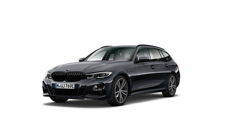 Grå Begagnad 2022 BMW 330e M Sport Kombi | 319 500 kr - Bild 1/4