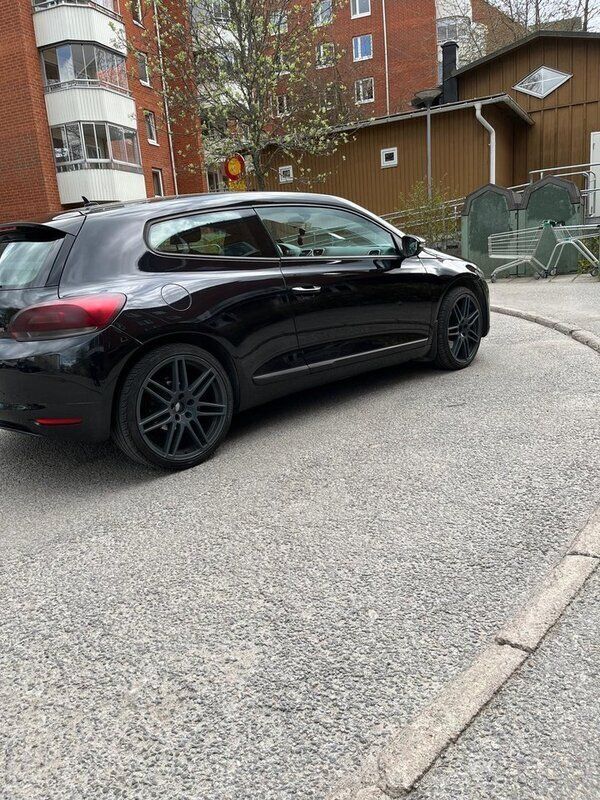 Svart Begagnad 2009 VW Scirocco GT Sportkupé | 99 000 kr (Marknadspris) - Bild 1/4