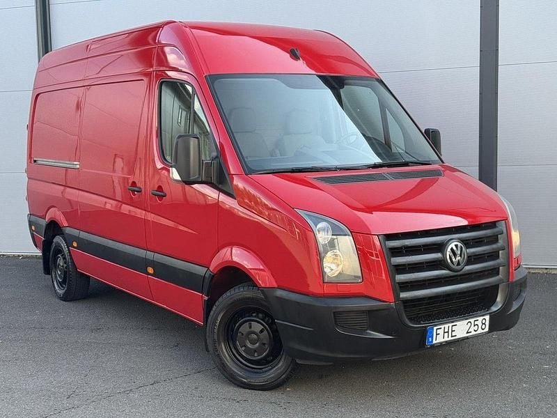 Röd Begagnad 2008 VW Crafter Van | 79 900 kr (Bra pris) - Bild 1/4