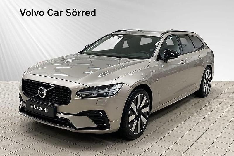 Ljusgrå Begagnad 2024 Volvo V90 Plus Kombi | 484 900 kr (Bra pris) - Bild 1/3