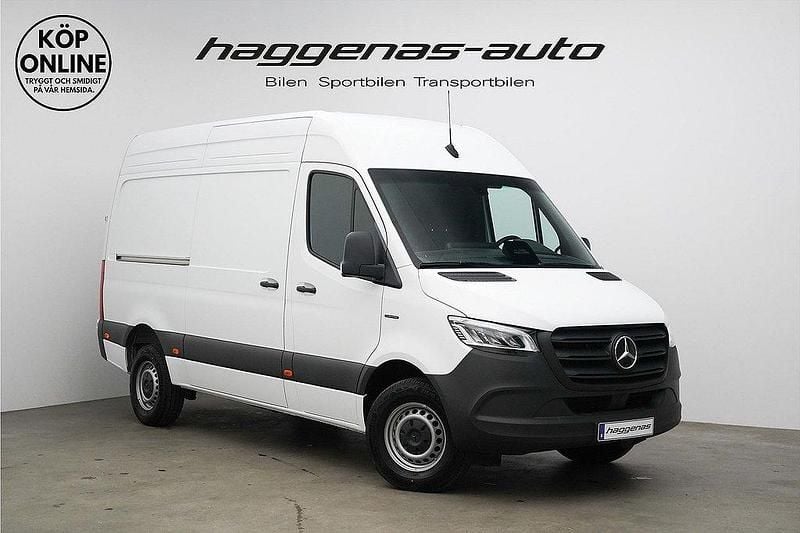 Vit Ny 2025 Mercedes E-Sprinter Van | 699 000 kr - Bild 1/4
