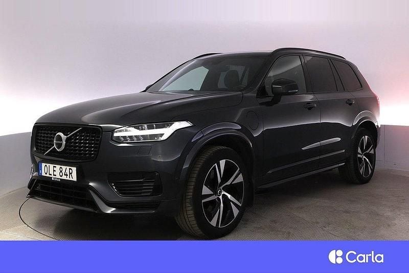 Grå Begagnad 2021 Volvo XC90 R-Design SUV | 607 900 kr (Marknadspris) - Bild 1/4