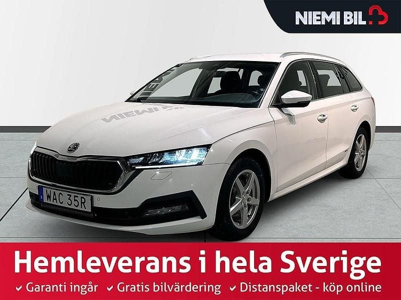 Begagnad Skoda Octavia Ambition 150 HK (110 kW) 2022 Vit Kombi