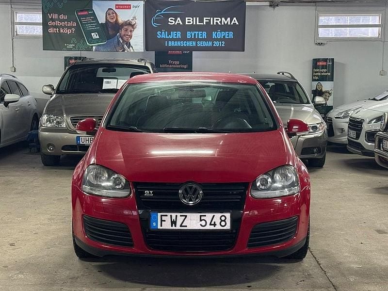 Röd Begagnad 2007 VW Golf VI GT Halvkombi | 34 900 kr (Marknadspris) - Bild 1/4