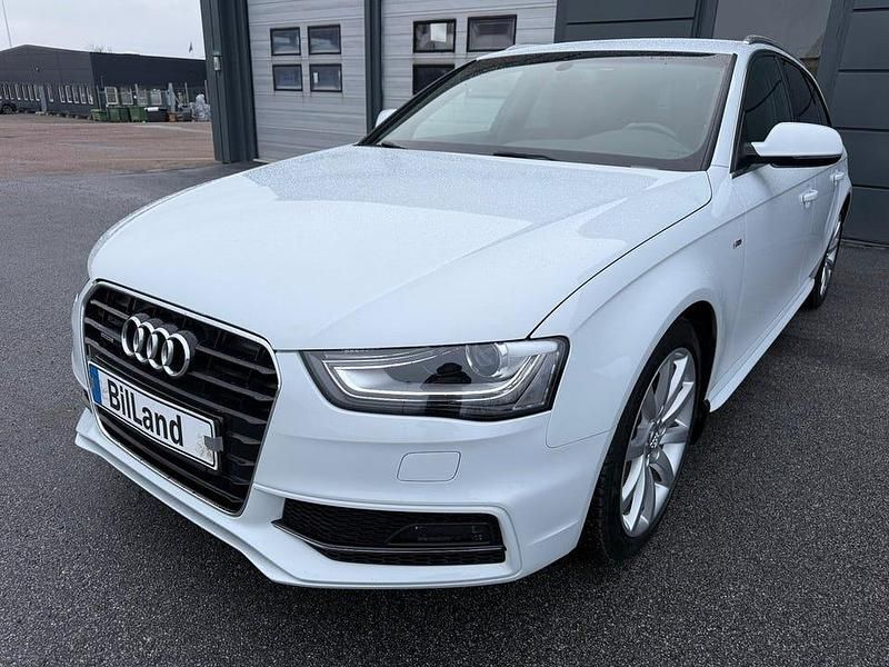 Vit Begagnad 2014 Audi A4 Kombi | 159 900 kr (Lite dyr) - Bild 1/4