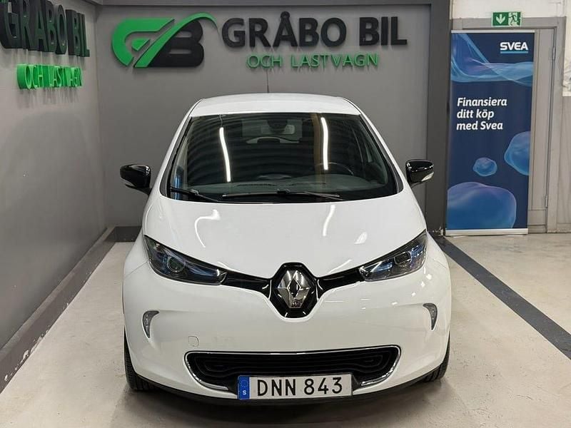 Begagnad Renault Zoe 80 kW (109 HK) 2019 Vit Halvkombi