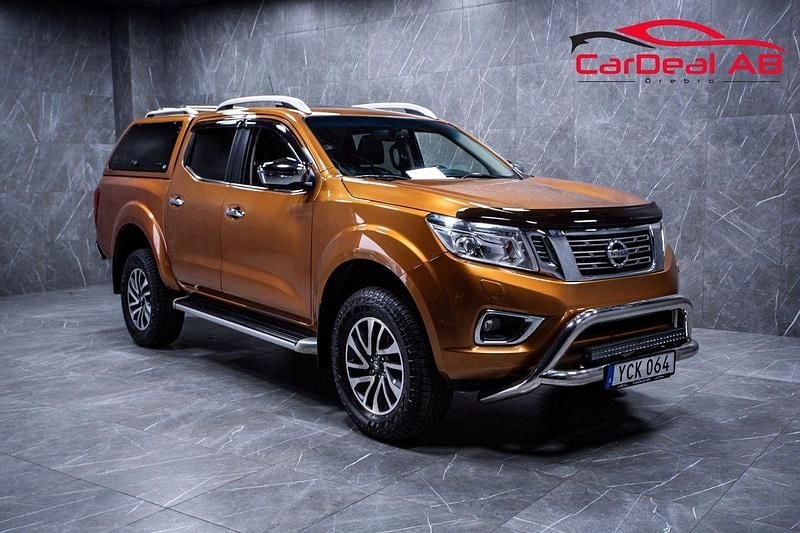 Orange Begagnad 2016 Nissan Navara 360º Pickup | 189 800 kr (Lite dyr) - Bild 1/4
