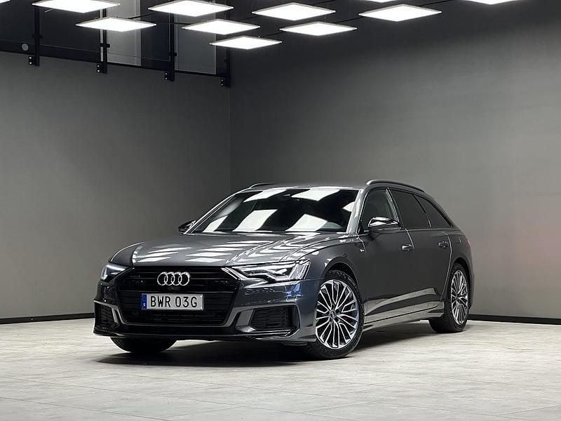 Grå Begagnad 2021 Audi A6 S-Line Kombi | 499 900 kr (Dyr) - Bild 1/3