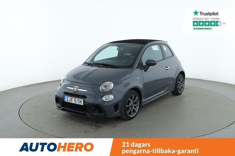 Grå Begagnad 2021 Abarth 595C Cab | 197 000 kr - Bild 1/4
