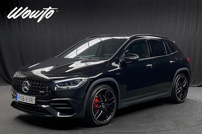 Svart Begagnad 2022 Mercedes GLA45 AMG AMG SUV | 529 800 kr - Bild 1/3