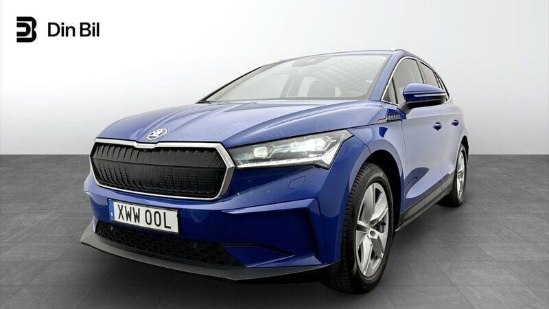 Blå Begagnad 2023 Skoda Enyaq iV SUV | 369 000 kr (Bra pris) - Bild 1/4