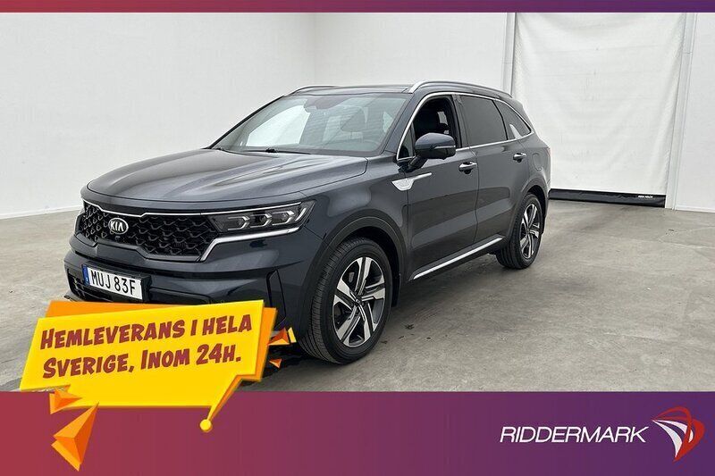 Blå Begagnad 2021 Kia Sorento Advance SUV | 389 800 kr (Bra pris) - Bild 1/3