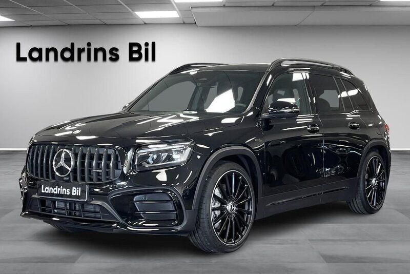 Svart Begagnad 2024 Mercedes GLB35 AMG SUV | 625 000 kr - Bild 1/4