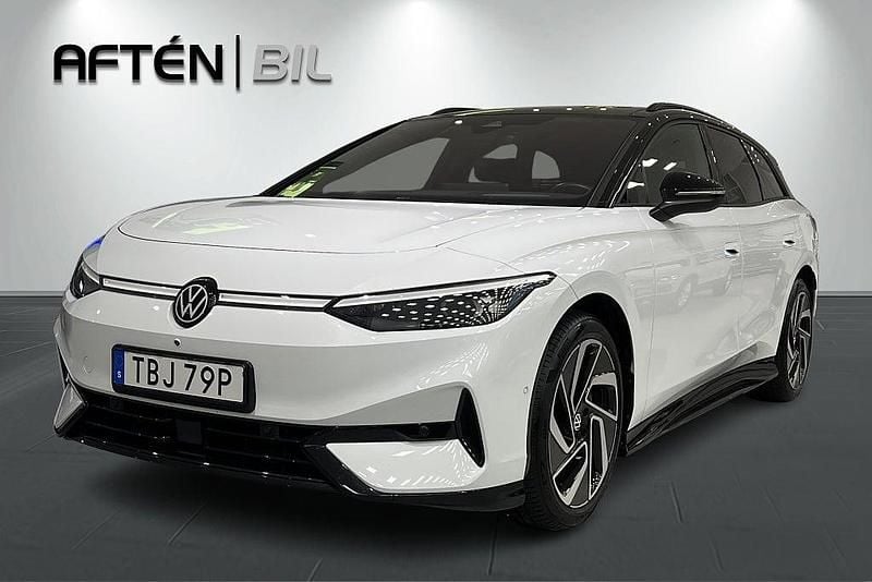 Vit Begagnad 2024 VW ID.7 Pro Kombi | 639 800 kr - Bild 1/3