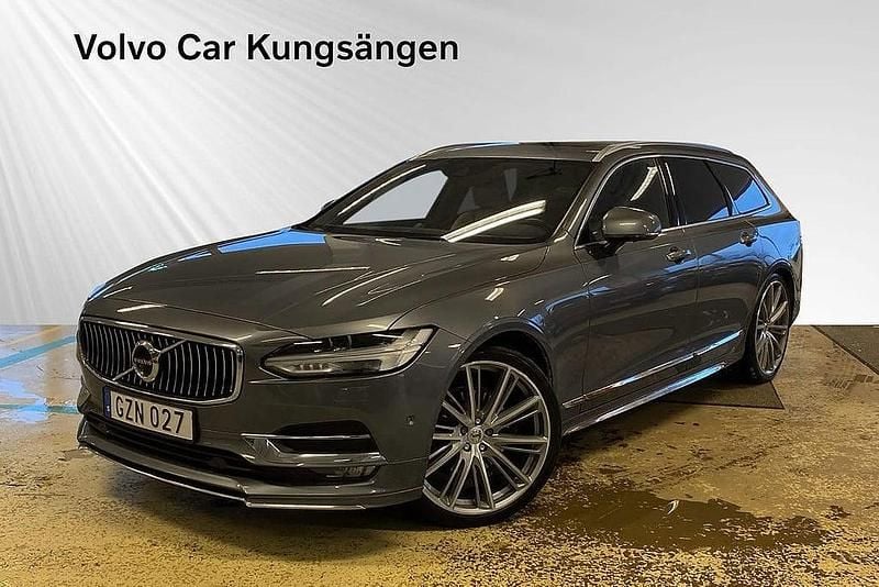Grå Begagnad 2016 Volvo V90 Inscription Kombi | 319 900 kr (Marknadspris) - Bild 1/3