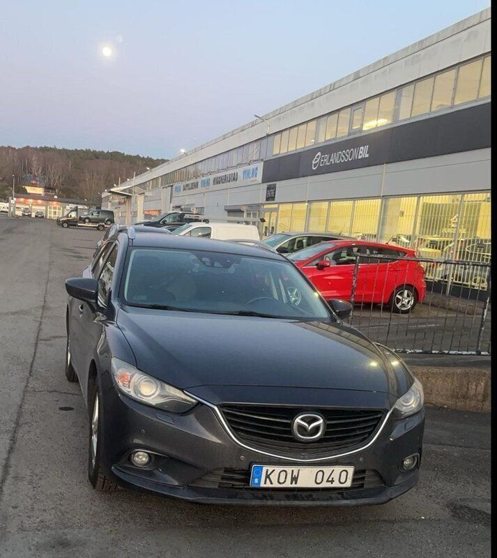 Grå Begagnad 2013 Mazda 6 Kombi | 114 900 kr (Marknadspris) - Bild 1/4