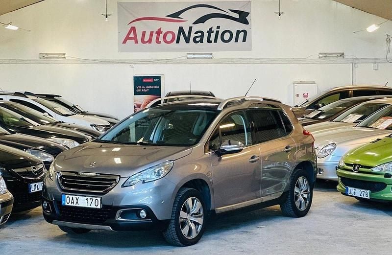 Grå Begagnad 2013 Peugeot 2008 SUV | 69 900 kr (Lite dyr) - Bild 1/4