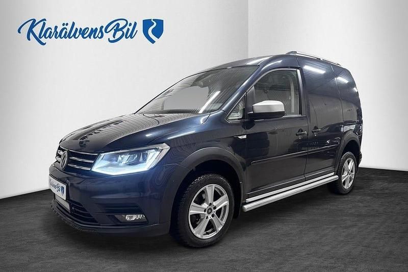 Blå Begagnad 2020 VW Caddy Minibuss | 229 900 kr (Marknadspris) - Bild 1/4