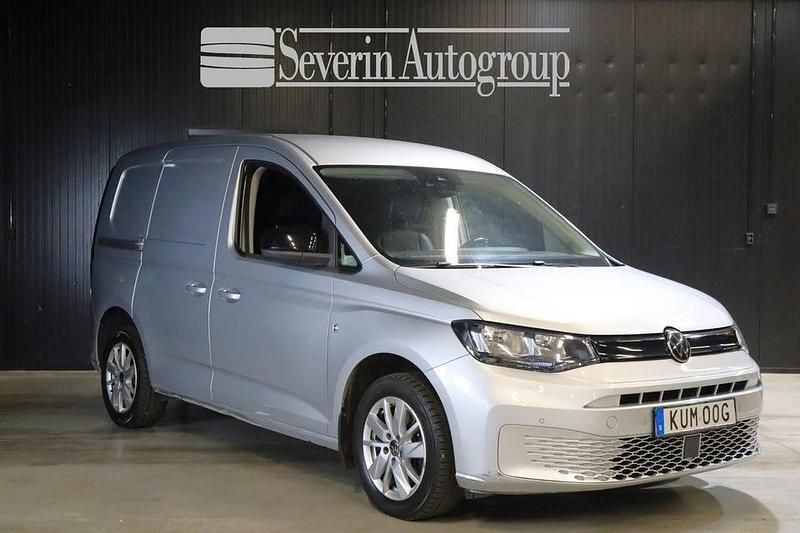 Silver Begagnad 2022 VW Caddy Minibuss | 259 000 kr - Bild 1/4