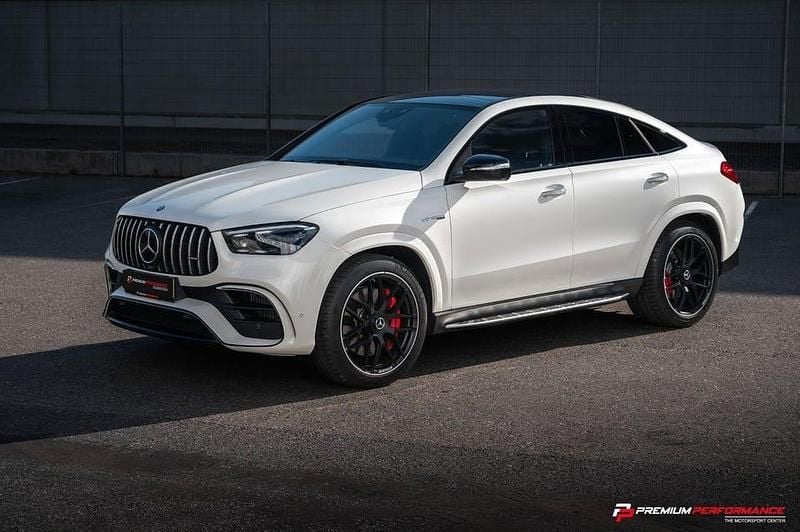Begagnad Mercedes GLE63 AMG AMG 612 HK (450 kW) 2023 Vit Sportkupé