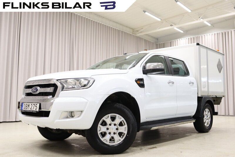 Vit (frozen white) Begagnad 2017 Ford Ranger Pickup | 199 900 kr (Marknadspris) - Bild 1/4