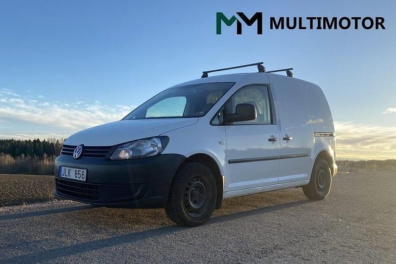 Vit Begagnad 2011 VW Caddy Minibuss | 45 000 kr (Bra pris) - Bild 1/4