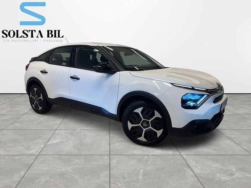 Vit Begagnad 2021 Citroën C4 PureTech Halvkombi | 189 900 kr (Bra pris) - Bild 1/4