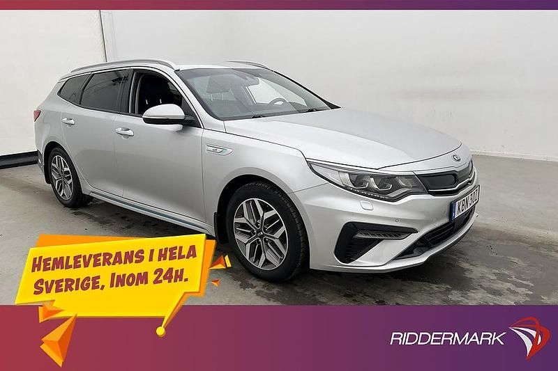 Begagnad Kia Optima Hybrid Sport 2020 Grå Sedan