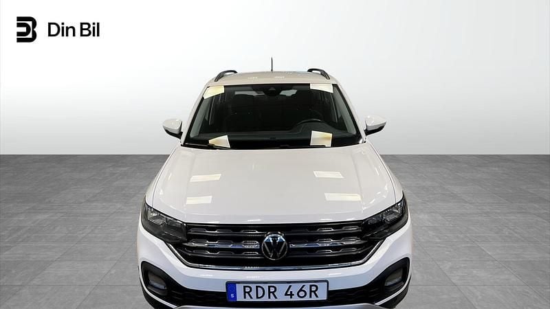Begagnad VW T-Cross Comfortline 95 HK (69 kW) 2021 Pure white SUV