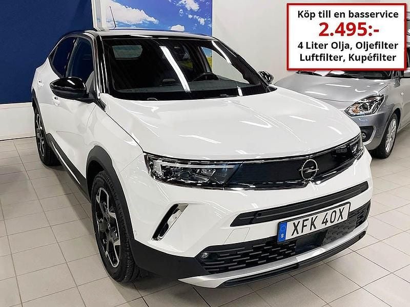 Vit Begagnad 2022 Opel Mokka SUV | 204 900 kr (Marknadspris) - Bild 1/4