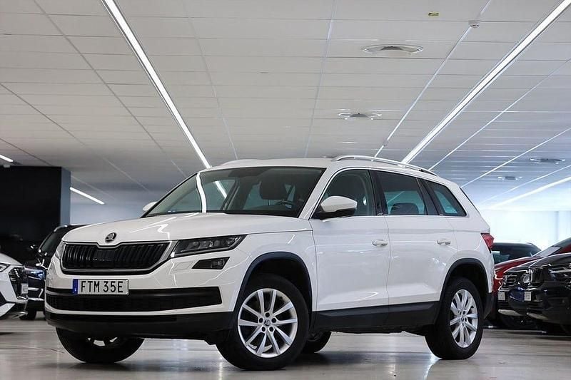 Begagnad Skoda Kodiaq Business Line 190 HK (139 kW) 2019 Vit SUV