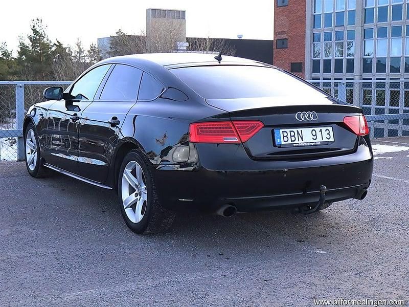 Begagnad Audi A5 Sportback Comfort 225 HK (165 kW) 2013 Svart samma som bilen Halvkombi
