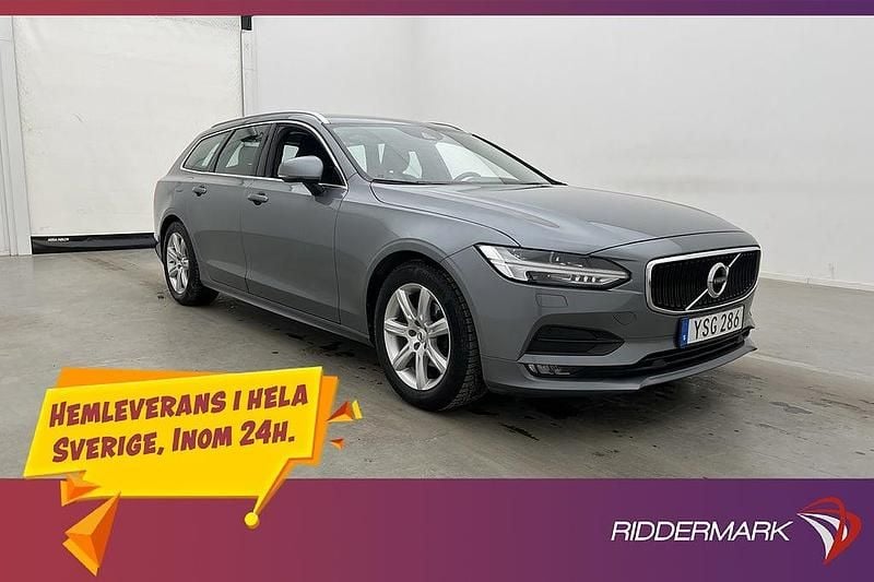 Grå Begagnad 2018 Volvo V90 Momentum Kombi | 269 800 kr (Marknadspris) - Bild 1/3