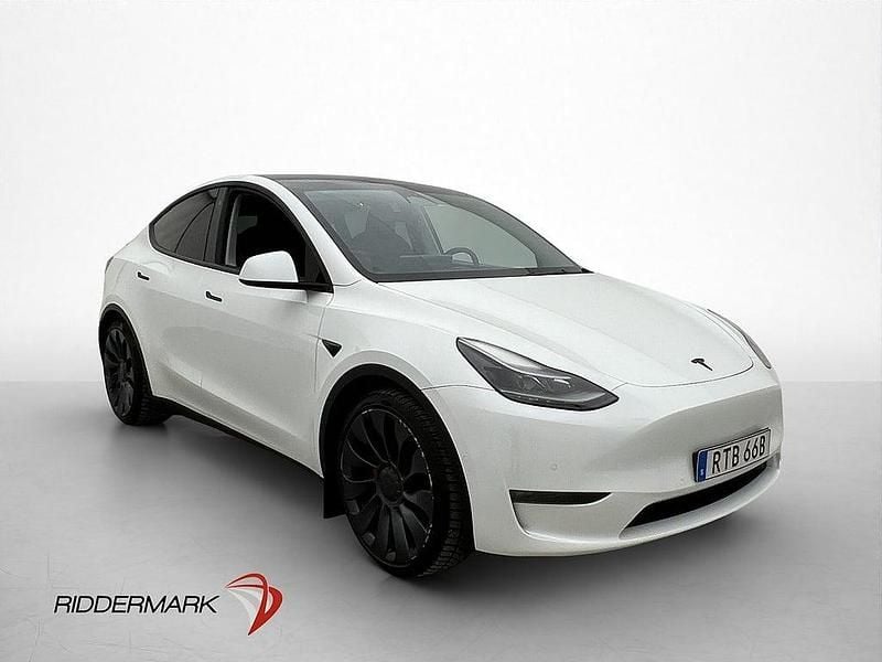Begagnad Tesla Model Y Performance 392 kW (534 HK) 2022 Vit SUV